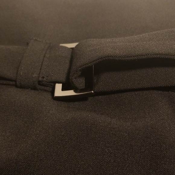 Black Dress Cropped Pants Focus 2000 Size 8 - Picture 4 of 7